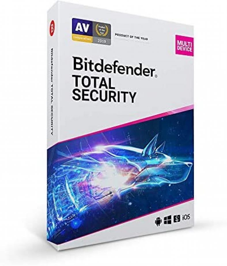 Bitdefender Total Security 2021 5 Devices 1 Year Subscription