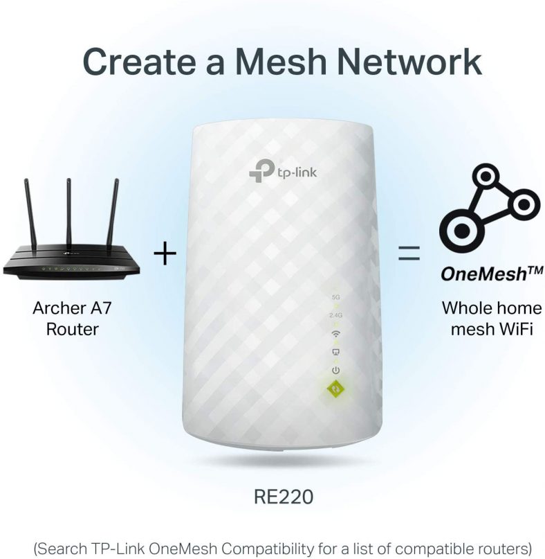 TP-Link RE220 AC750 Wi-Fi Range Extender