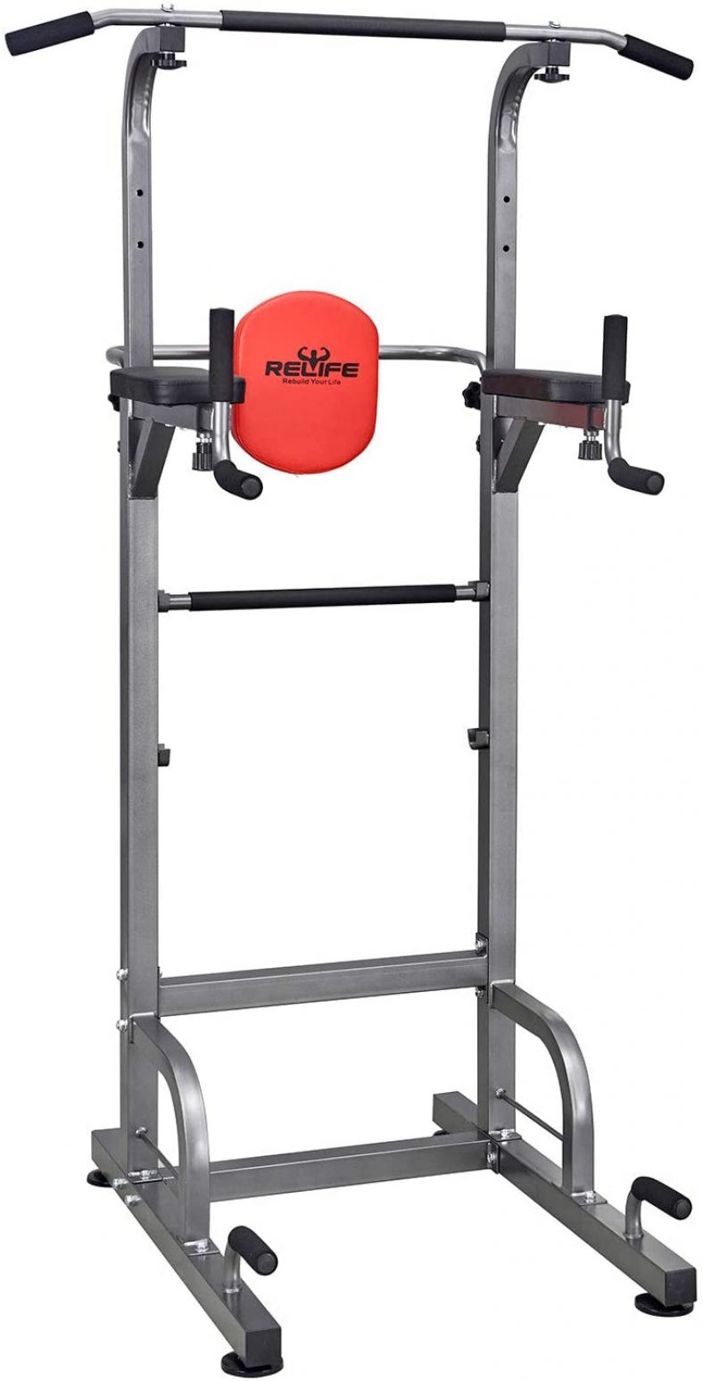 Relife Rebuild Your Life Power Tower Workout Dip Station