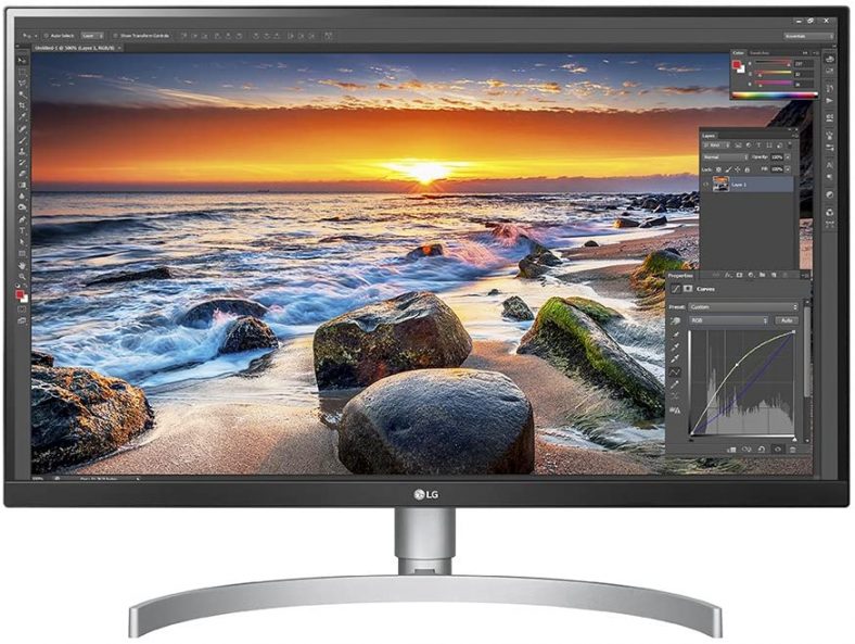 LG 27UK850-W 27-inch IPS HDR UHD 4K Monitor