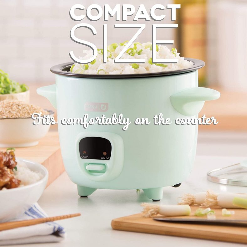 Dash DRCM200GBAQ04 Mini Rice Cooker Steamer