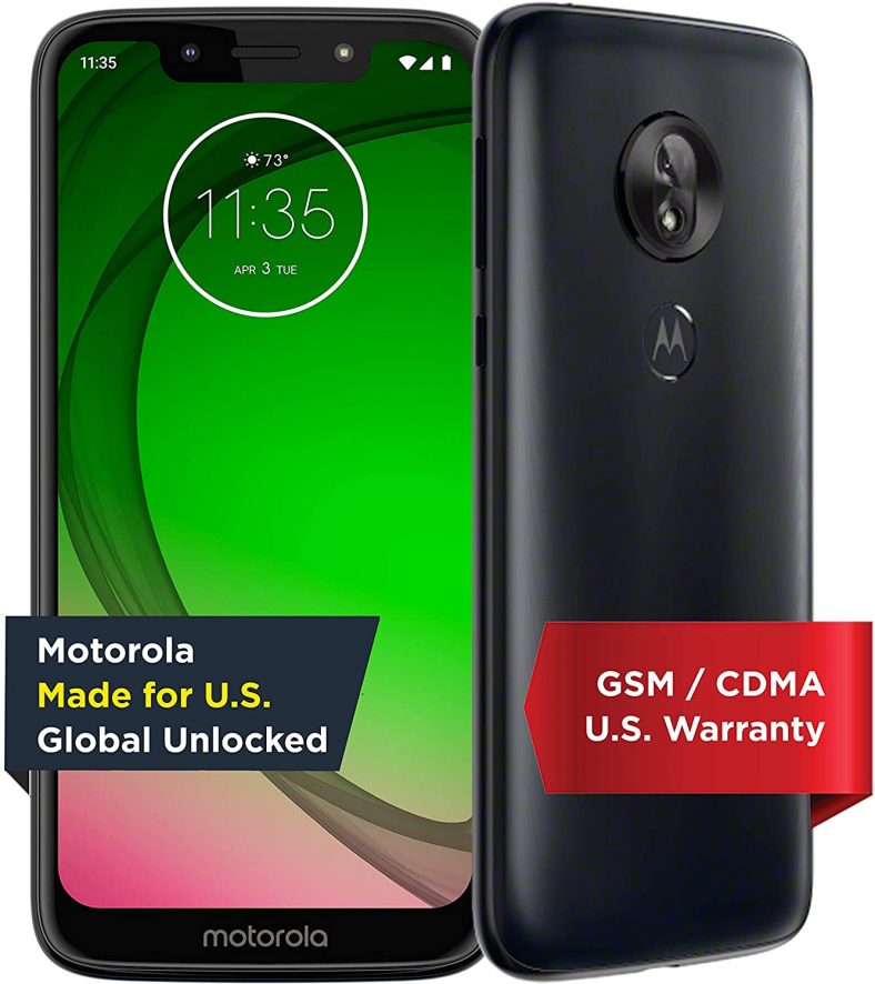 Motorola Moto G7 Play 32GB Unlocked Smartphone