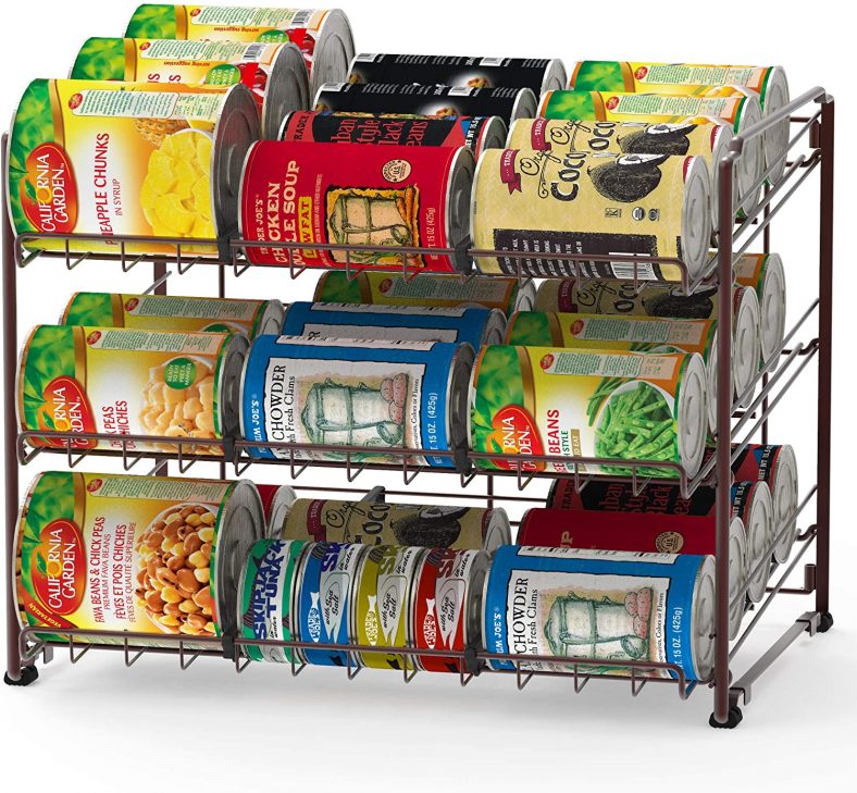 Simple Houseware Stackable Can Rack Organizer CO-001-2