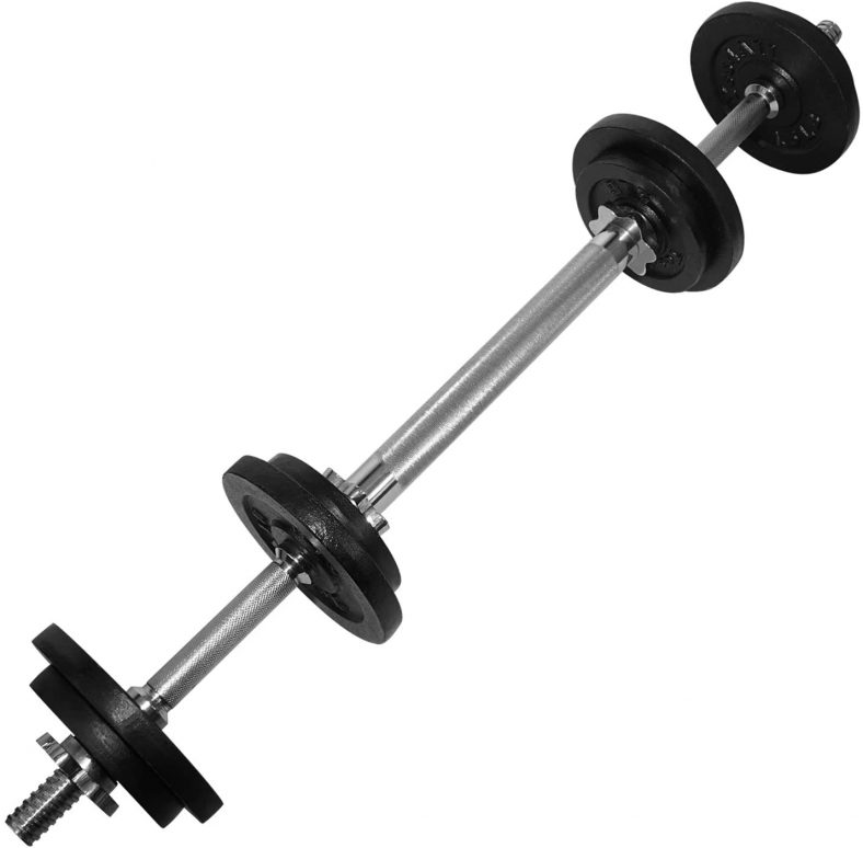 Yes4All Adjustable Dumbbells 50LB with Connector