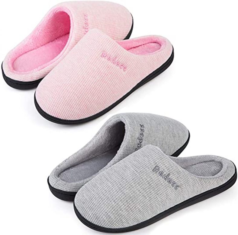2 Pairs Redess Womens Slippers