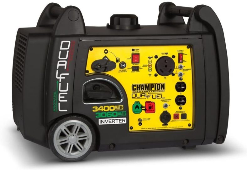Champion Power Equipment 3400W Dual Fuel RV Generator 100263