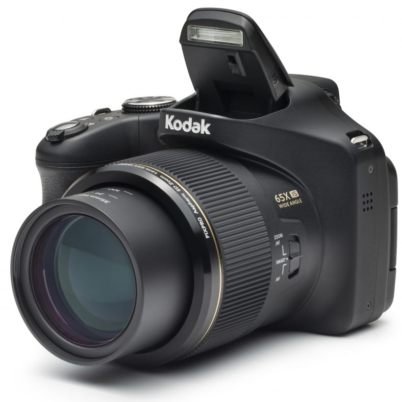 KODAK PIXPRO AZ652 Astro Zoom CMOS Bridge Digital Camera w/EVF – 20MP 65X FHD Wi-Fi (Black)