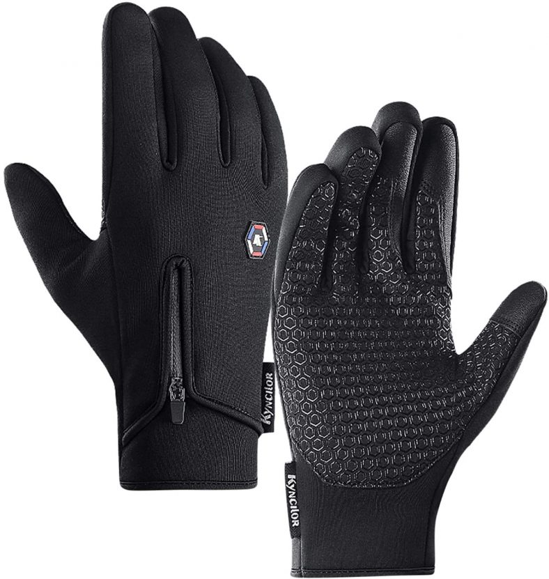 Lixada Winter Windproof Waterproof Anti-Slip Cycling Gloves