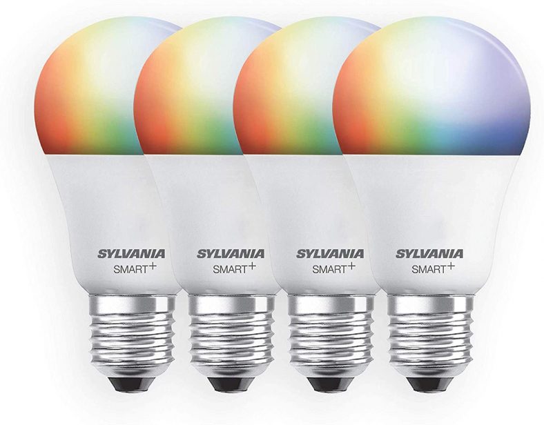 SYLVANIA Smart+ Wi-Fi Full Color Dimmable A19 LED Light Bulb