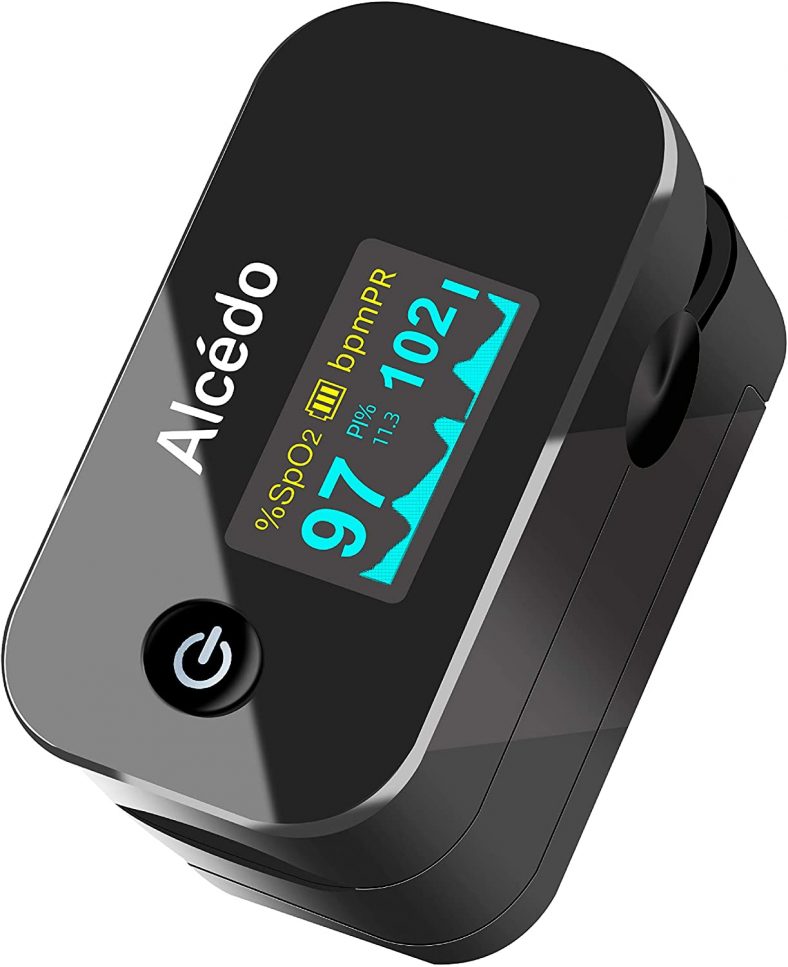 Alcedo Pulse Oximeter Fingertip Blood Oxygen Saturation Level