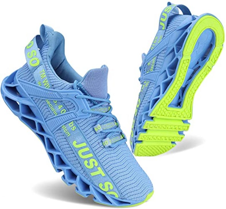 UMYOGO Women’s Running Shoes Non Slip Athletic Tennis Walking Blade Type Sneakers