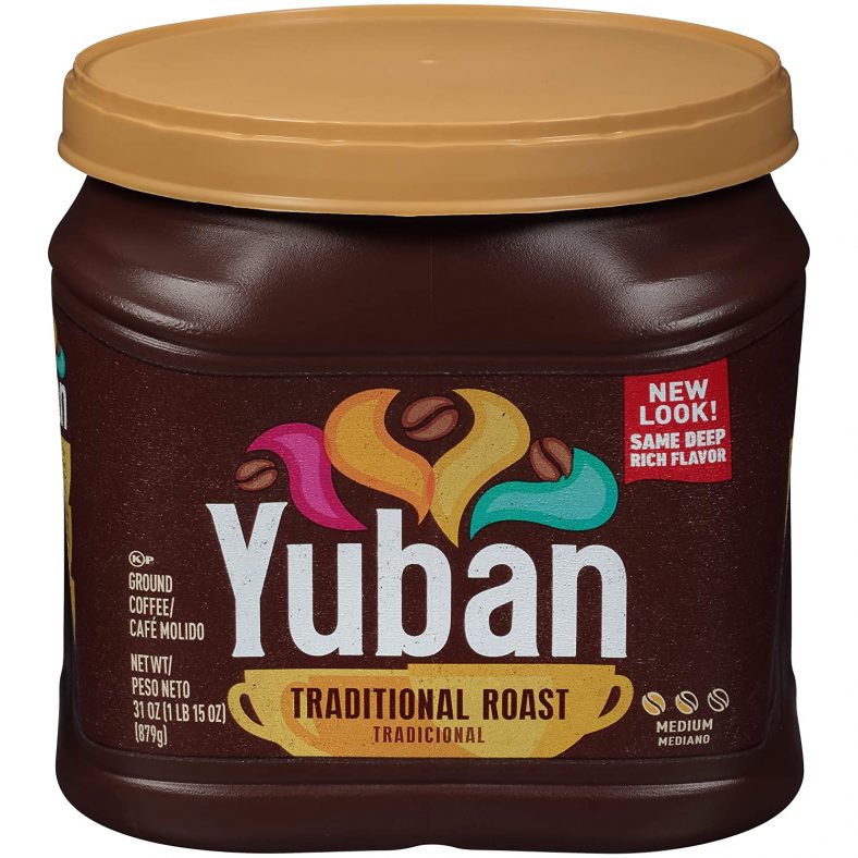 2-Pack Yuban Traditional Medium Roast Ground Coffee 31 oz