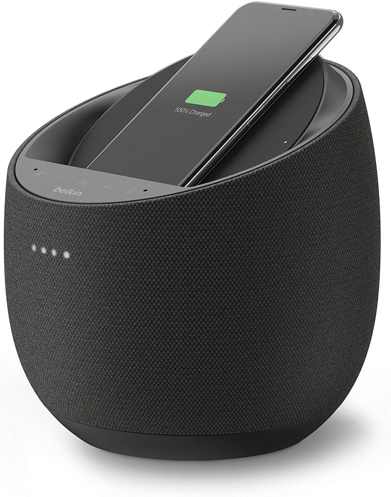 Belkin SoundForm Elite Hi-Fi Smart Speaker + Wireless Charger
