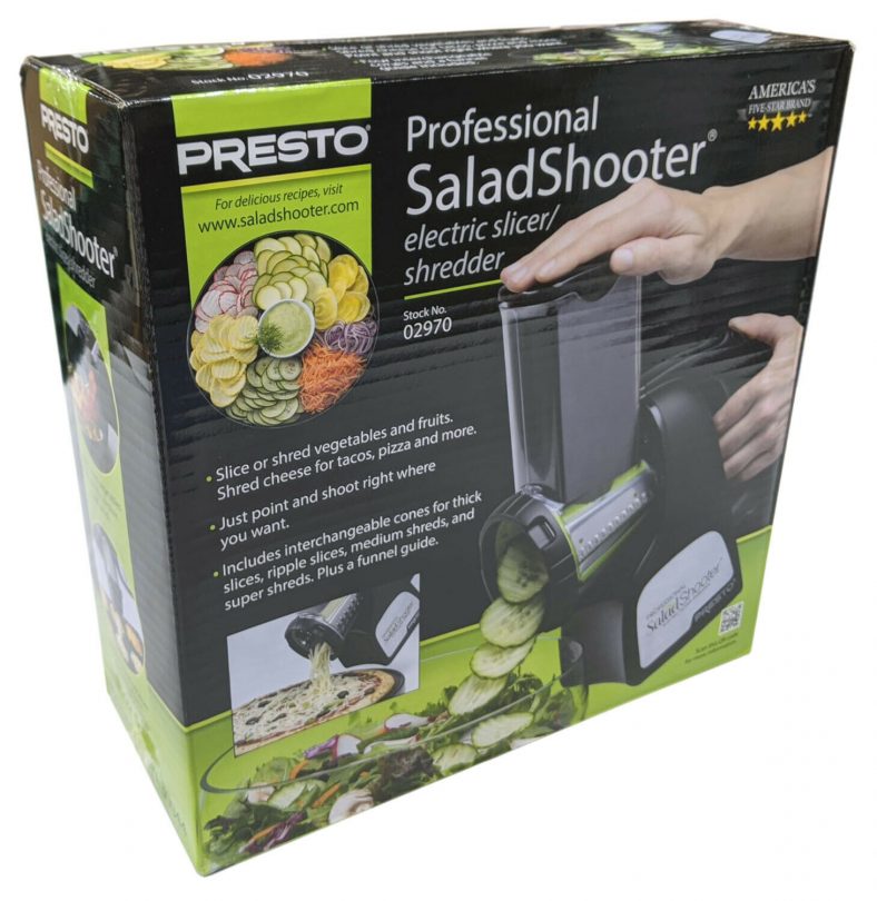 Presto Professional SaladShooter Electric Slicer/Shredder