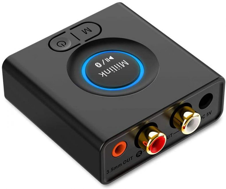 MIILINK Bluetooth 5.0 Receiver, Wireless Audio Adapter