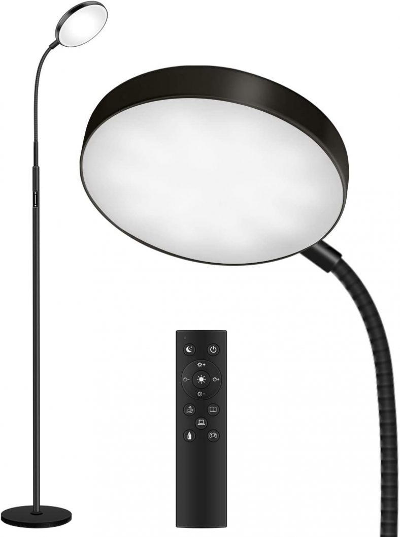 Joofo Led Floor Lamp w/Remote and Touch Control MF18801