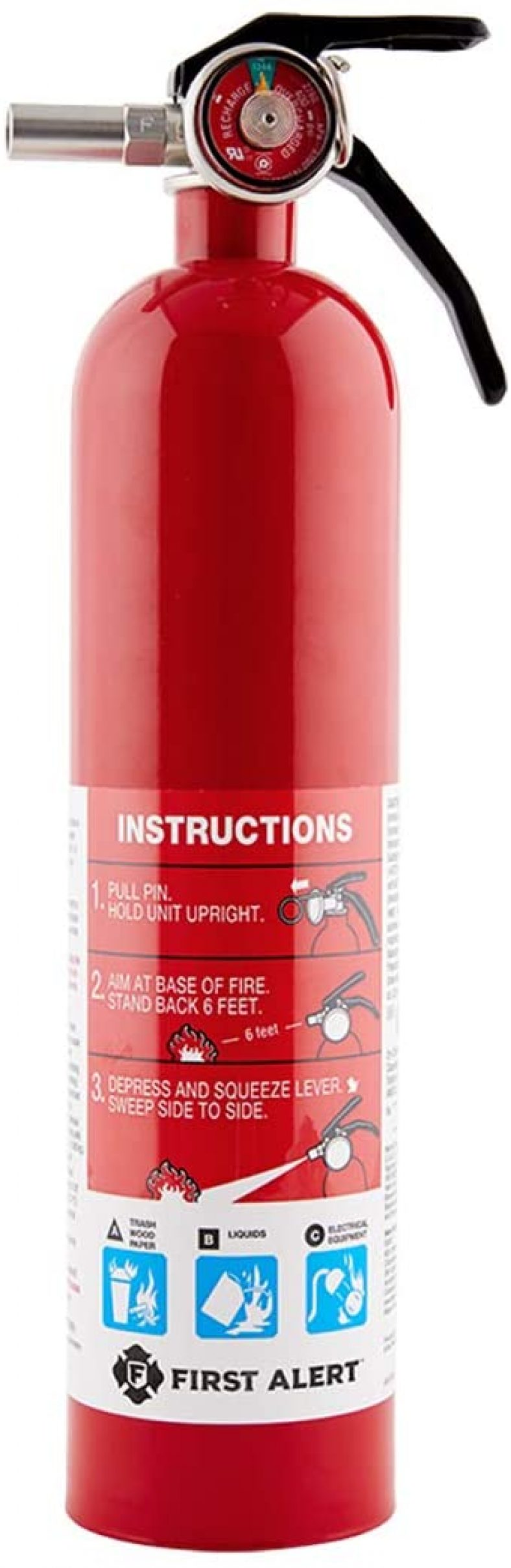 First Alert 1038789 Standard Home Fire Extinguisher