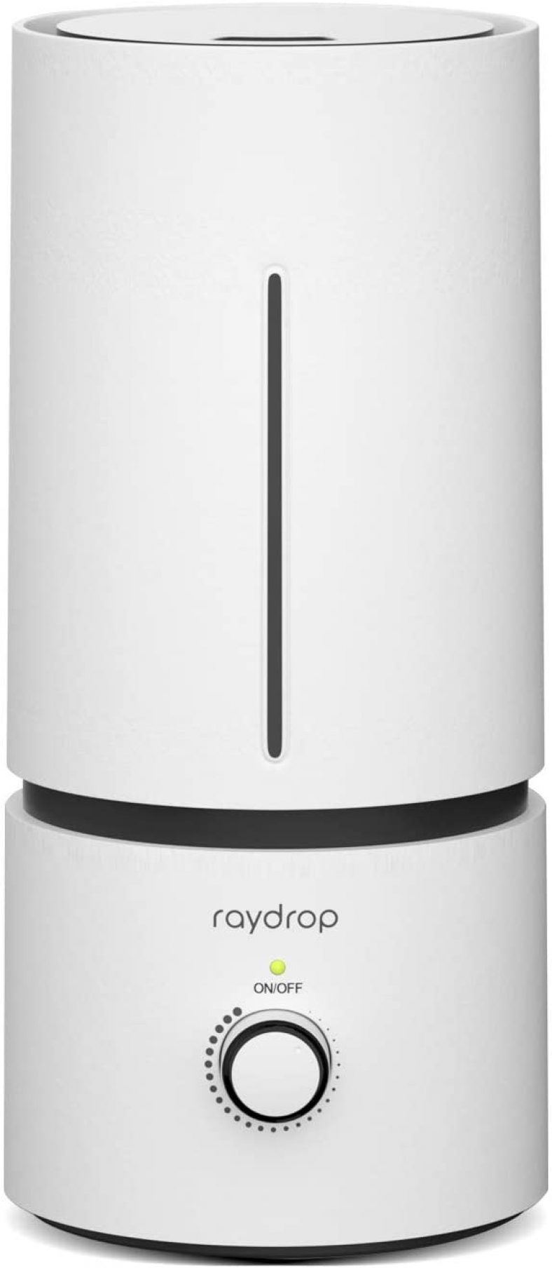 raydrop Cool Mist Humidifiers for Babies , 1.70 L Quiet and Small Ultrasonic Humidifier for Bedroom Nightstand, Space-Saving, Auto Shut Off-(0.45 Gallon, US 110 V)