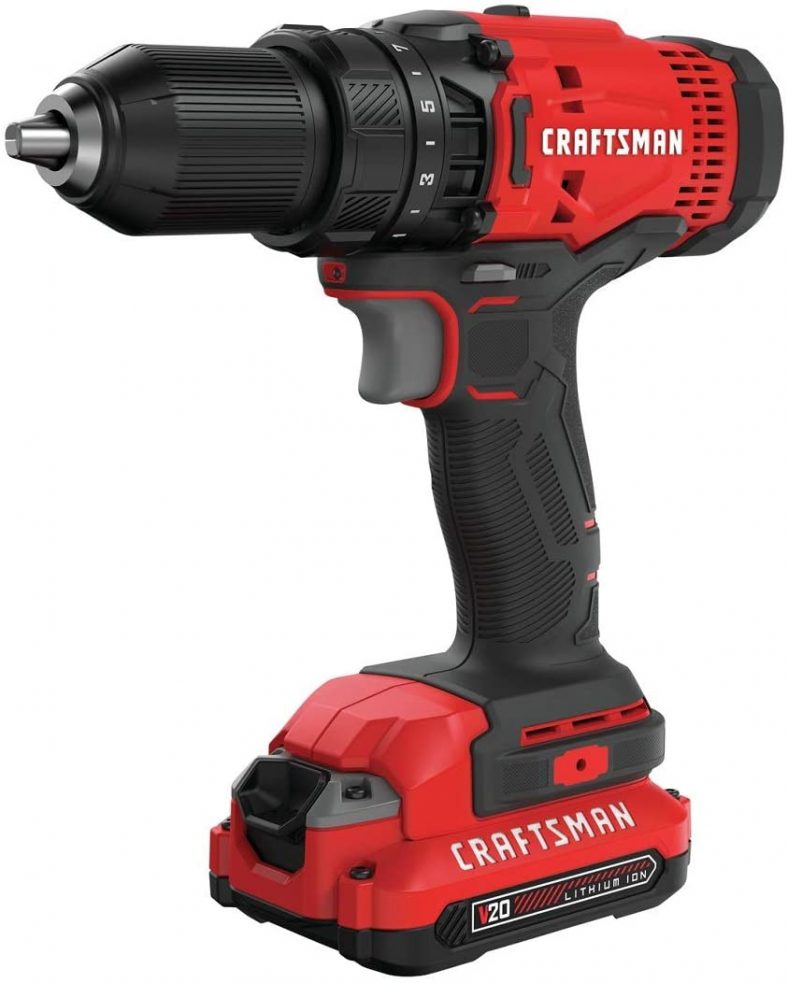 Craftsman CMCD700C1R V20 Cordless Drill/Driver Kit