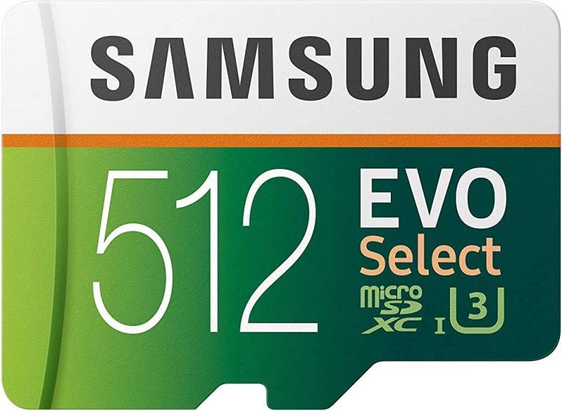 Samsung EVO Plus 512GB microSDXC UHS-I U3 UHD Memory Card