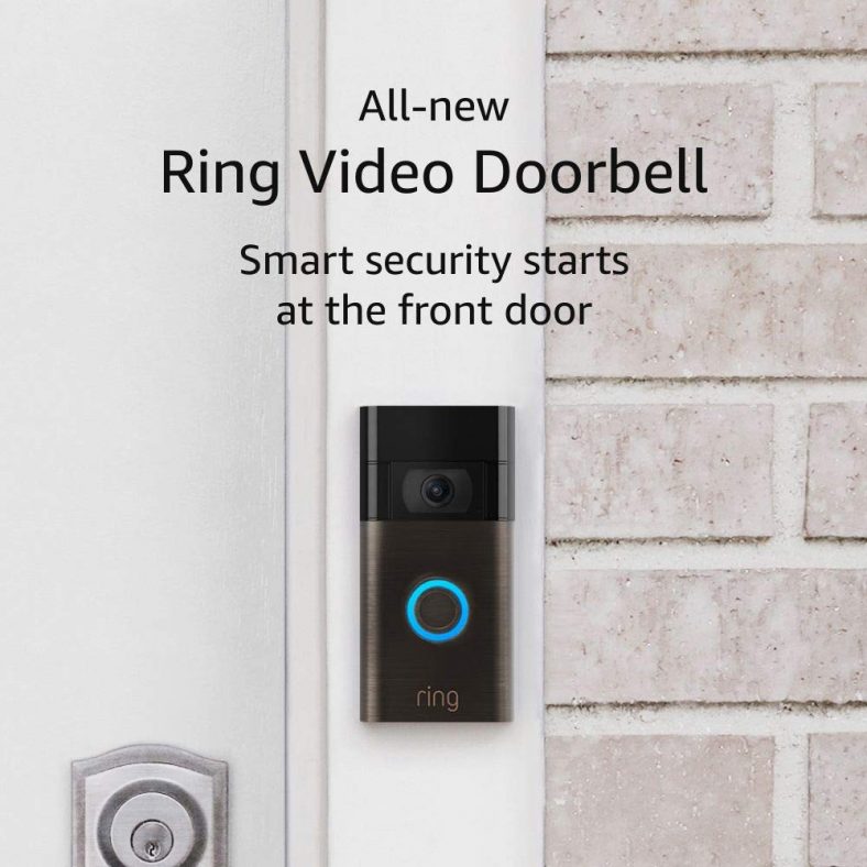All-New Ring Video Doorbell 1080P HD Video
