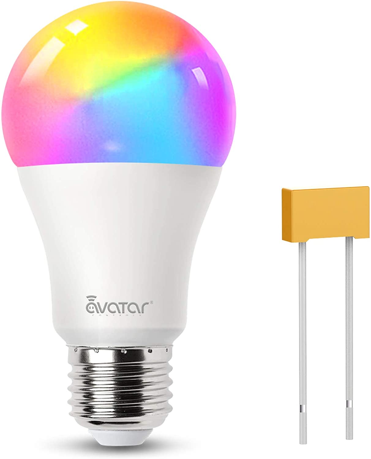 AvatarControls RGBCW Dimmable Smart Light Bulb with Alexa