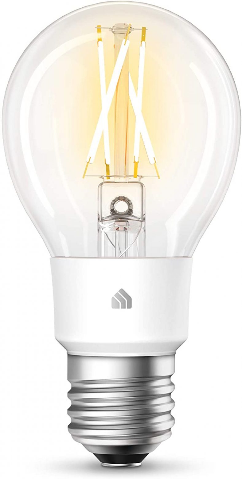 TP-LINK Kasa Filament Smart, Soft White WiFi Light Bulb KL50