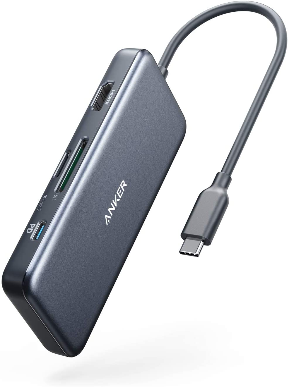 Anker USB C Hub PowerExpand+ 7-in-1 USB C Hub Adapter