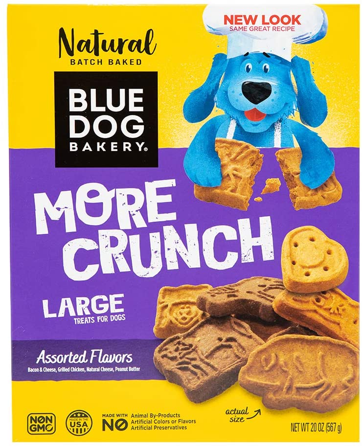 Blue Dog Bakery Natural Dog Treats, Assorted, More Flavors