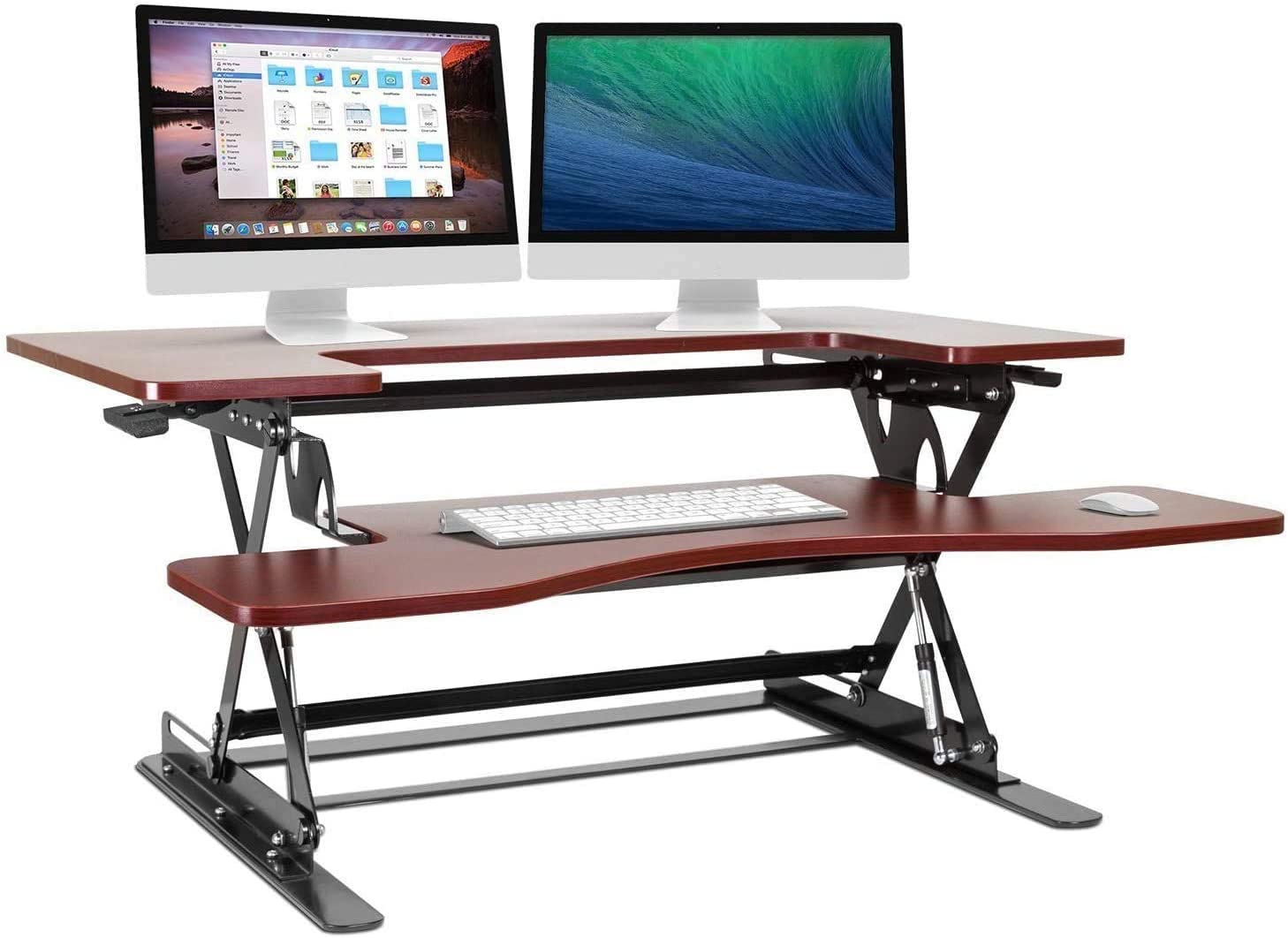 Halter ED-600 Preassembled Height Adjustable Desk Sit