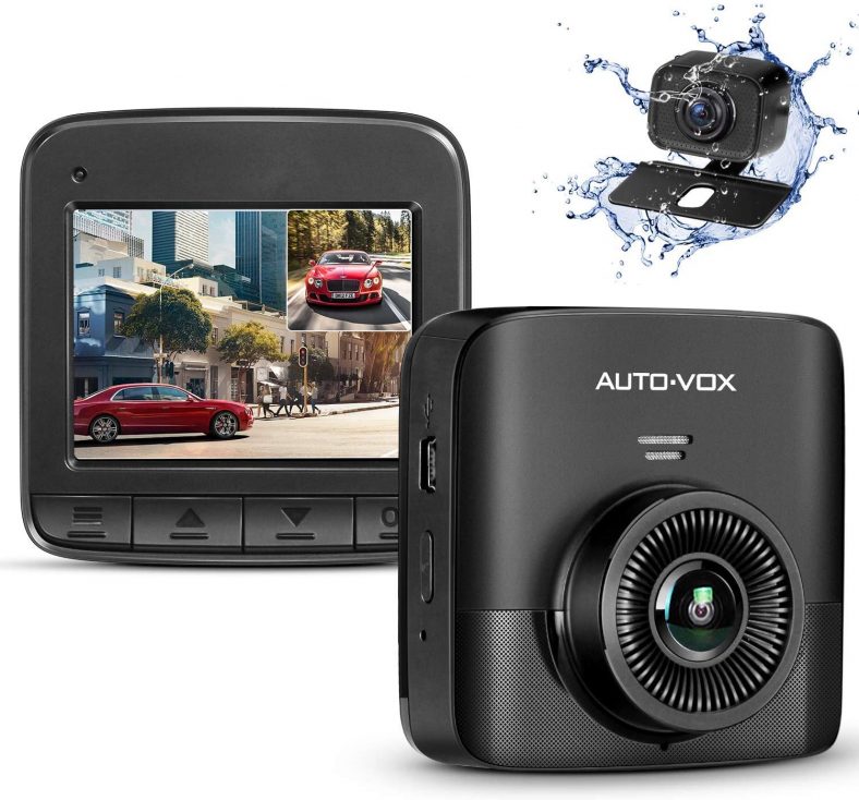AUTO-VOX D5PRO Dual Dash Cam Front and Rear