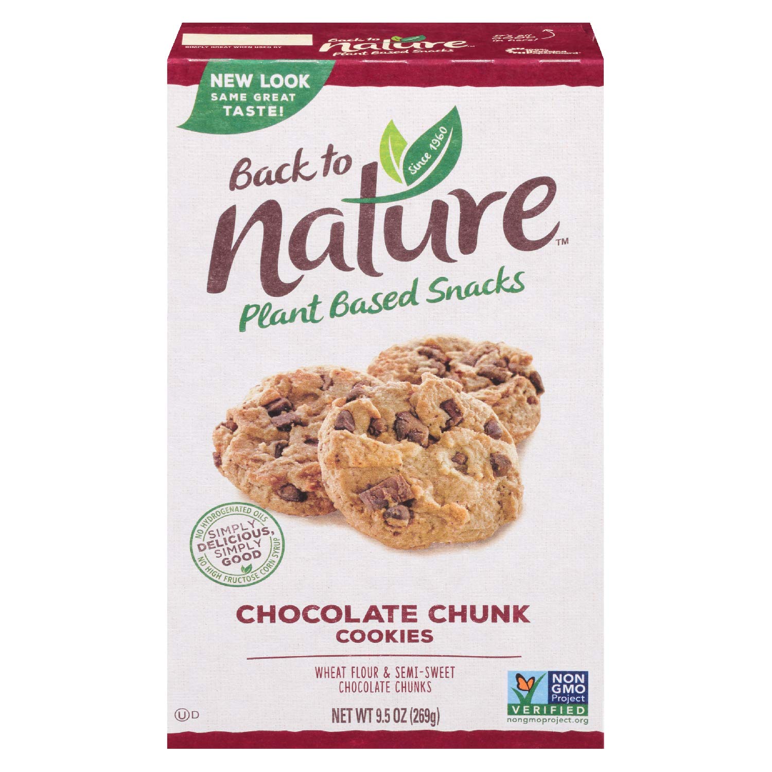 Back to Nature Cookies Non-GMO Chocolate Chunk 9.5oz