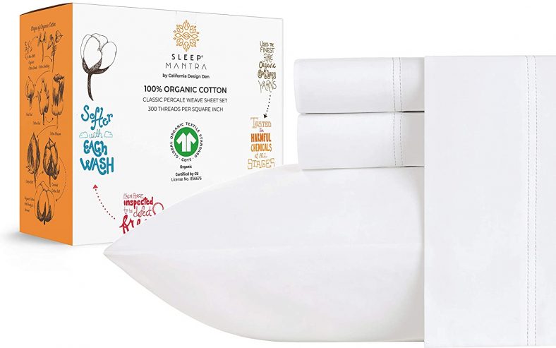 Sleep Mantra 4 Piece Bedding Set Queen