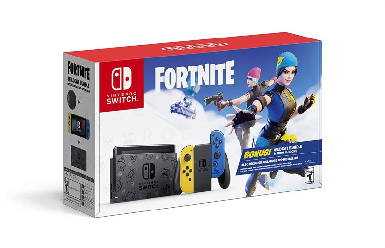 Nintendo Switch Fortnite Wildcat Bundle