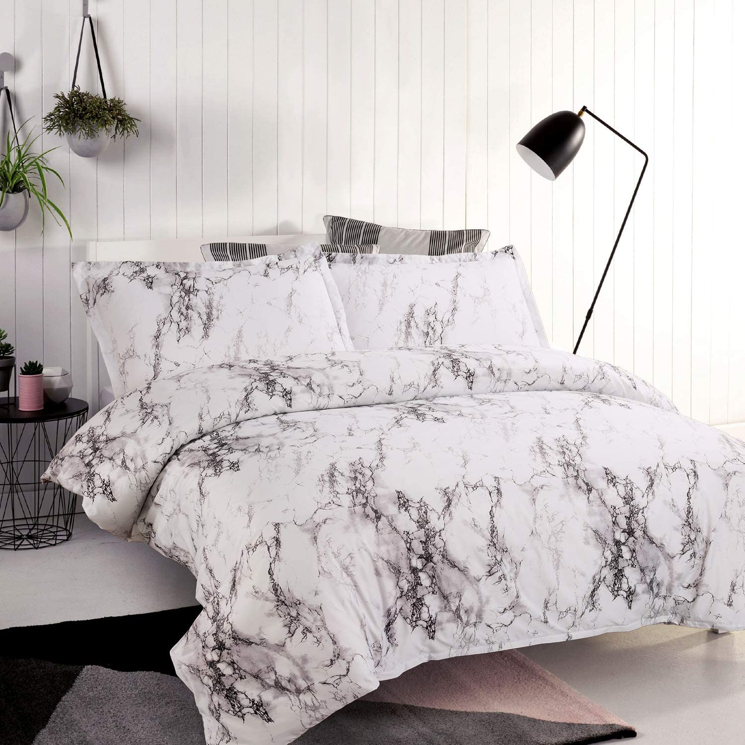 Bedsure Duvet Cover Set with Zipper Twin