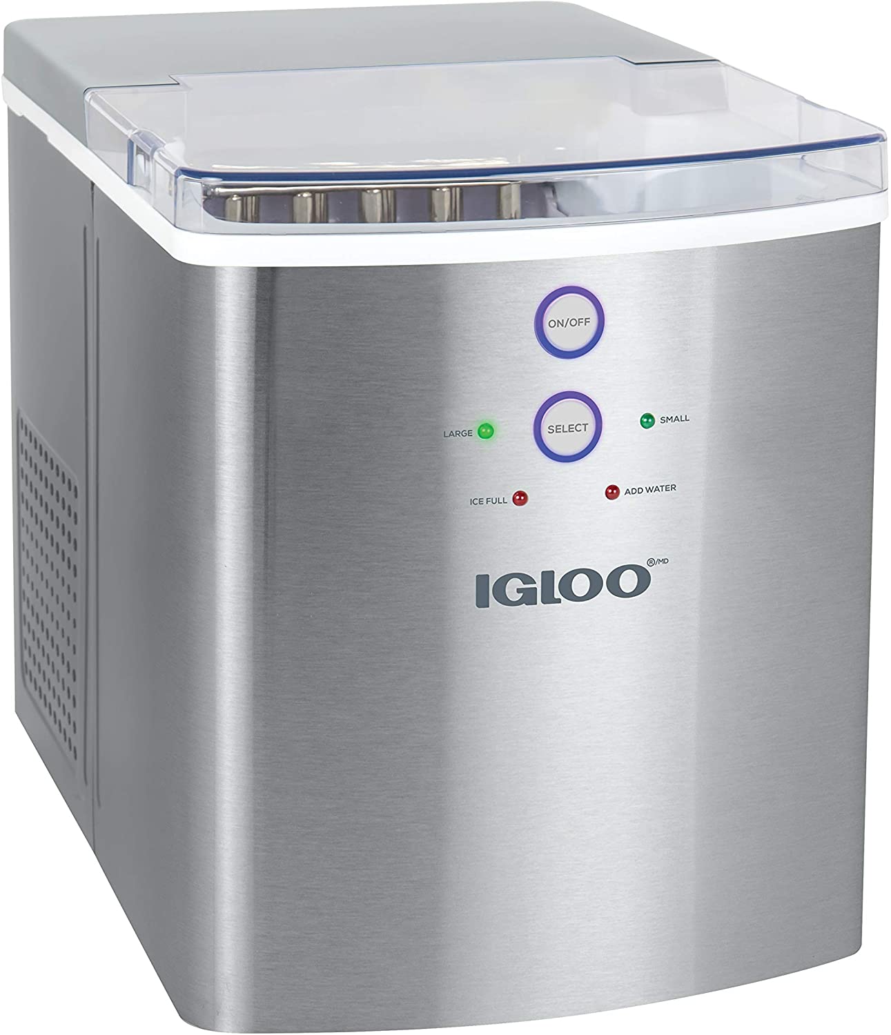 Igloo ICEB33SS Large-Capacity Portable Electric Ice Maker