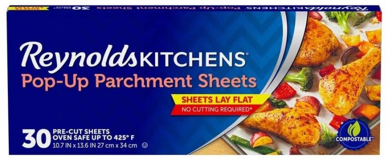 30-Ct Reynolds Kitchens Pop-Up Parchment Paper Sheets G79277