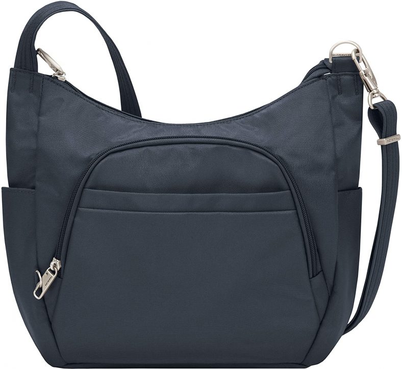 Travelon Anti-theft Classic Crossbody Bucket Bag