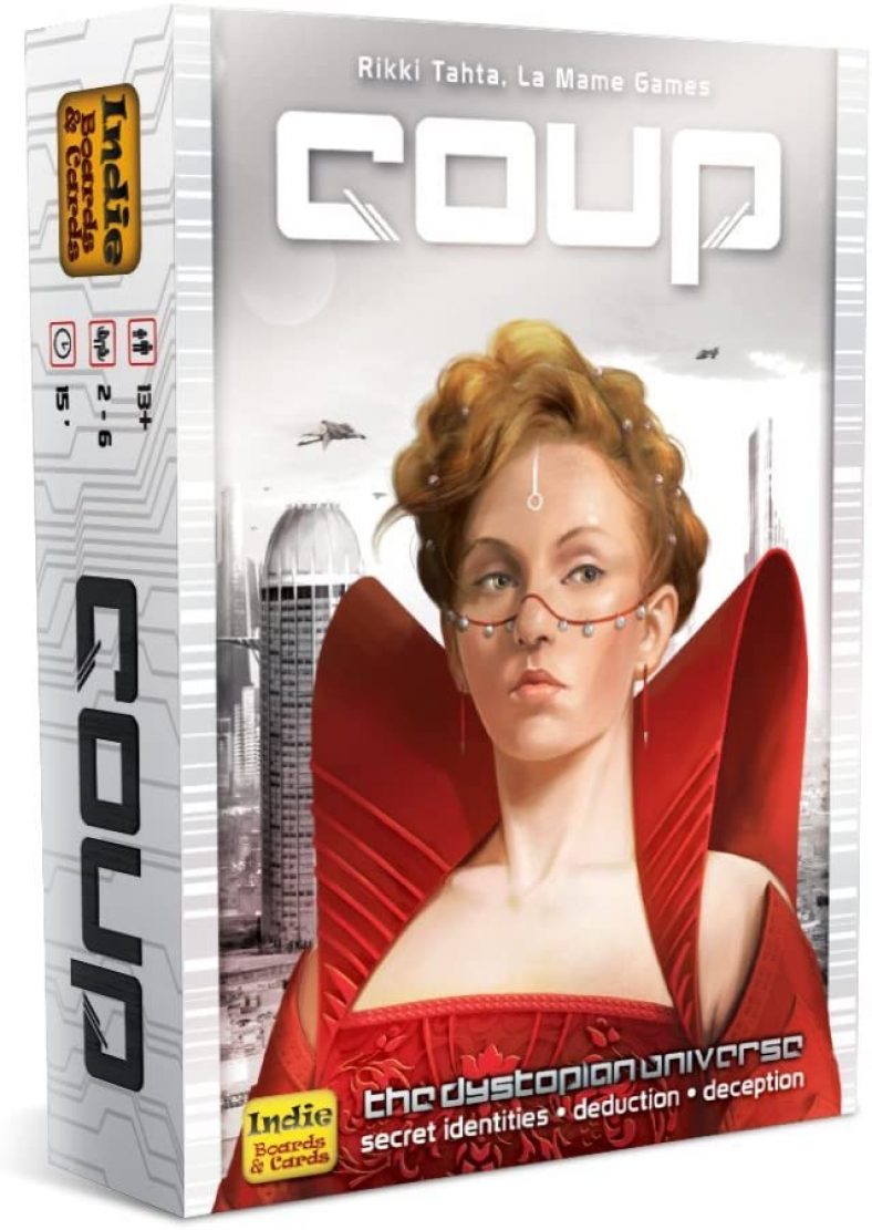 Coup (The Dystopian Universe) Board Game for $5.59