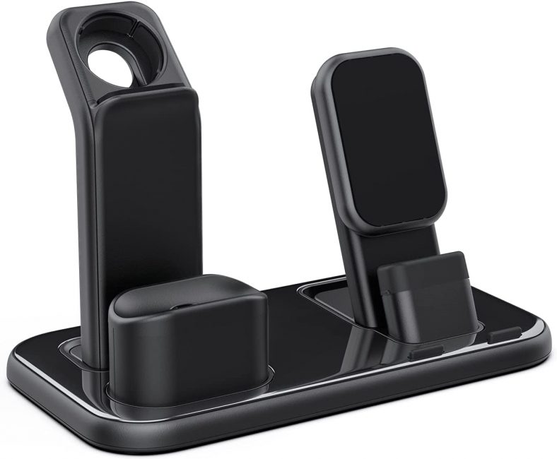 Beacoo Upgraded 3 in 1 Charging Stand for iWatch for $10