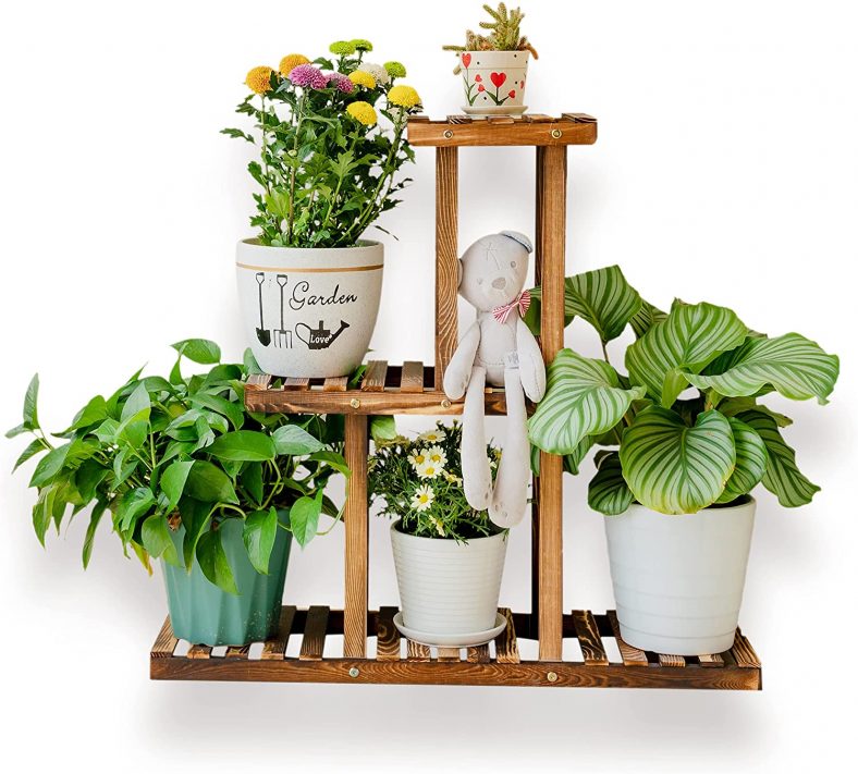 Large Tiered Plant Stand, for $20
