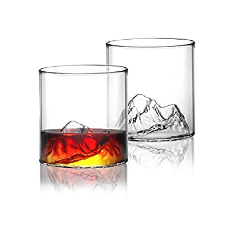 2Ct Glass Cups Double Wall Insulated Glasses Tea Cup Coffee Mug $7