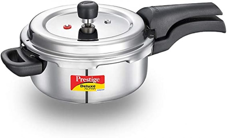 Prestige Stainless Steel Pressure Cooker for $42