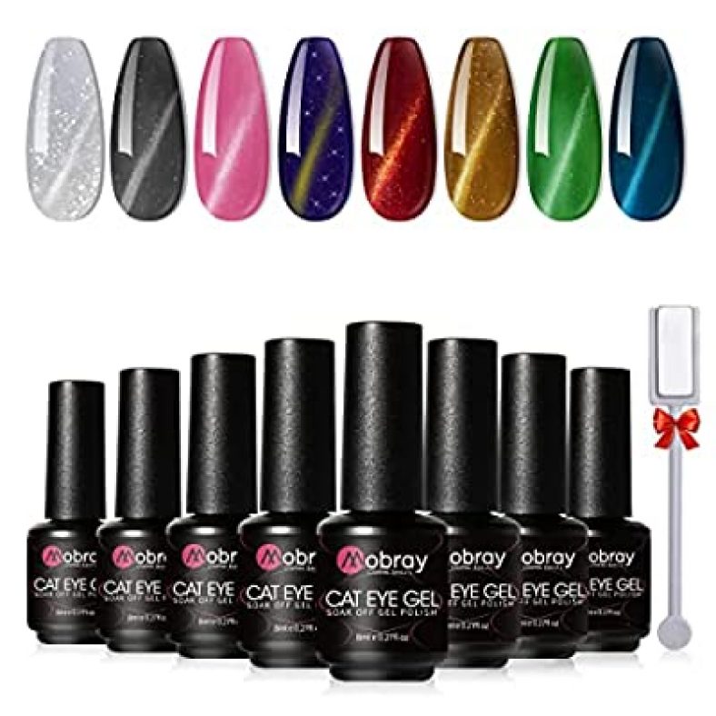 Gel Nail Polish Kit- 8 Colors Popular Gel Nail Polish Set $4