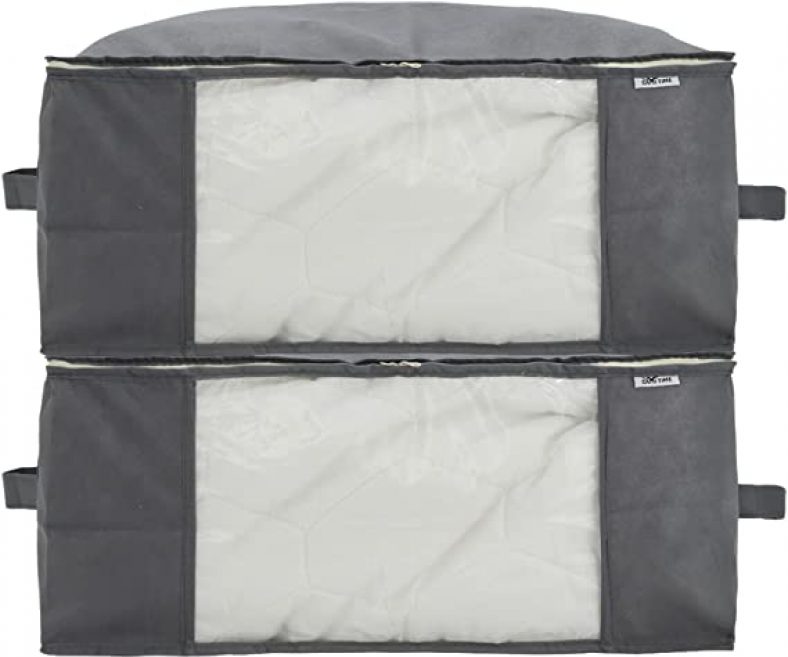 Jumbo Clothes Blanket Storage Bags Organizer for $9