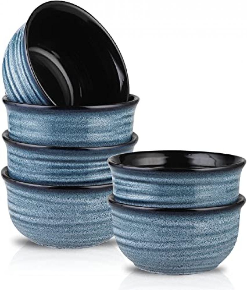 Cereal Bowl Set of 6, 20 Ounce Ceramic Soup Bowl Set for Kitchen for $14