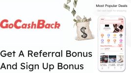 GoCashBack Referral Bonus