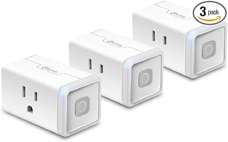 3Pk Kasa Smart Plug HS103P3, Smart Home Wi-Fi Outlet Works with Alexa