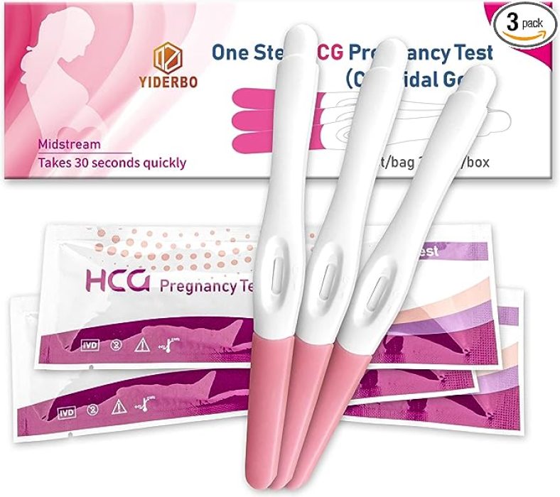 HCG Pregnancy Tests 1 Test/Bag 3 Tests/Box Early Detection Home Test