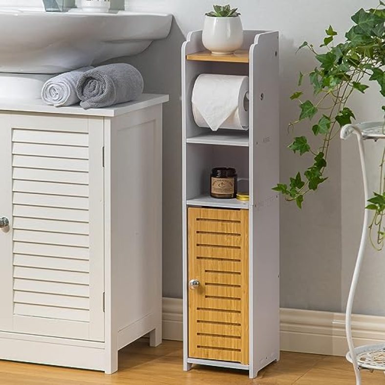 Bathroom Storage Cabinet Toilet Paper Storage for Small Bathroom,Bathroom Storage Cabinet